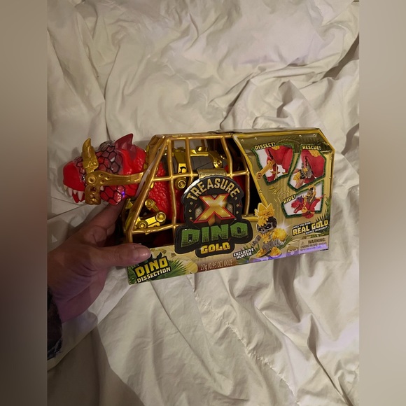 Tresor X Treasure X Dino Gold MOTIONRUSH - Kit Dissection T-Rex Avec Figurine Et Trésor, Autocollants Monster Hunter Figure Tresor X Treasure X Dino Gold MOTIONRUSH - Kit Dissection T-Rex Avec Figurine Et Trésor, Autocollants Monster Hunter Figure